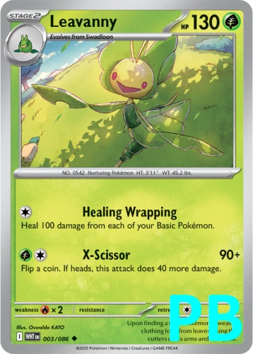 WHT-003-Leavanny-pokeball