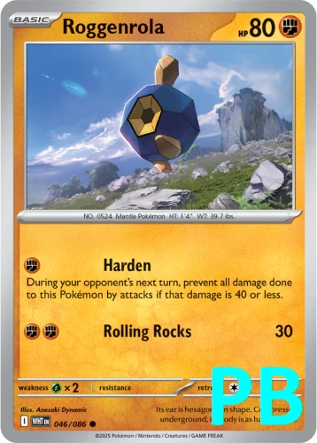 WHT-046-Roggenrola-pokeball