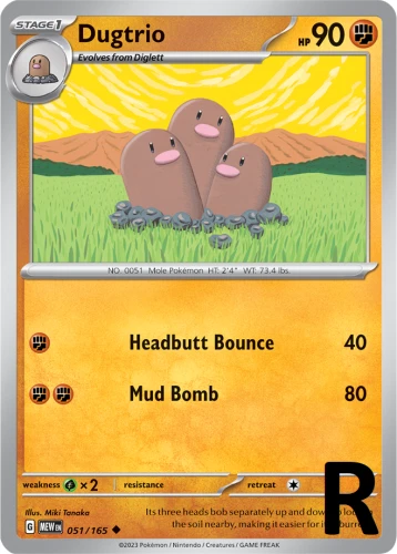 MEW-051-Dugtrio-reverse