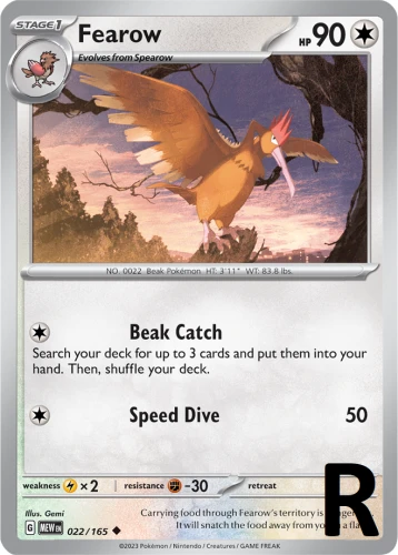 MEW-022-Fearow-reverse