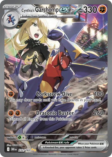 DRI-232-Cynthia's-Garchomp-ex