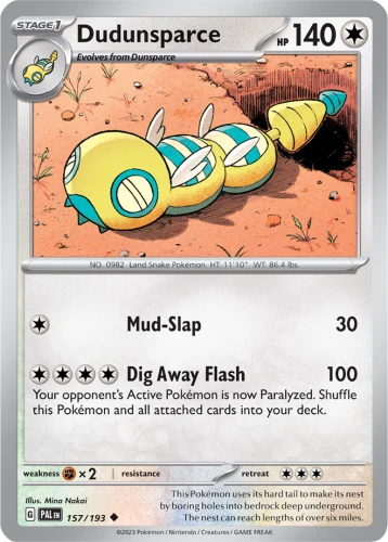 PAL-157-Dudunsparce